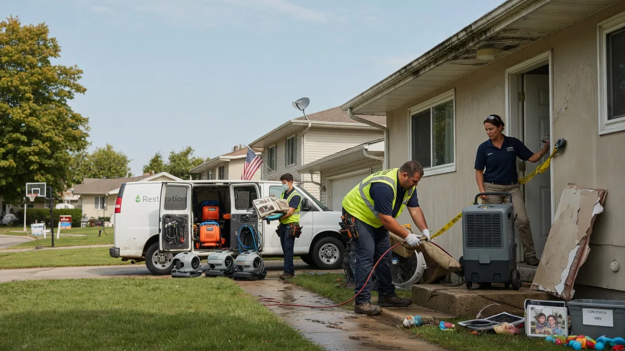 Water Damage Restoration in Hensley, AR near me